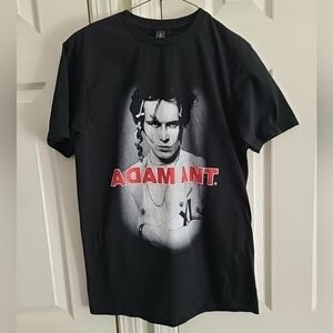 Adam Ant 2024 Tour Tee Shirt Black